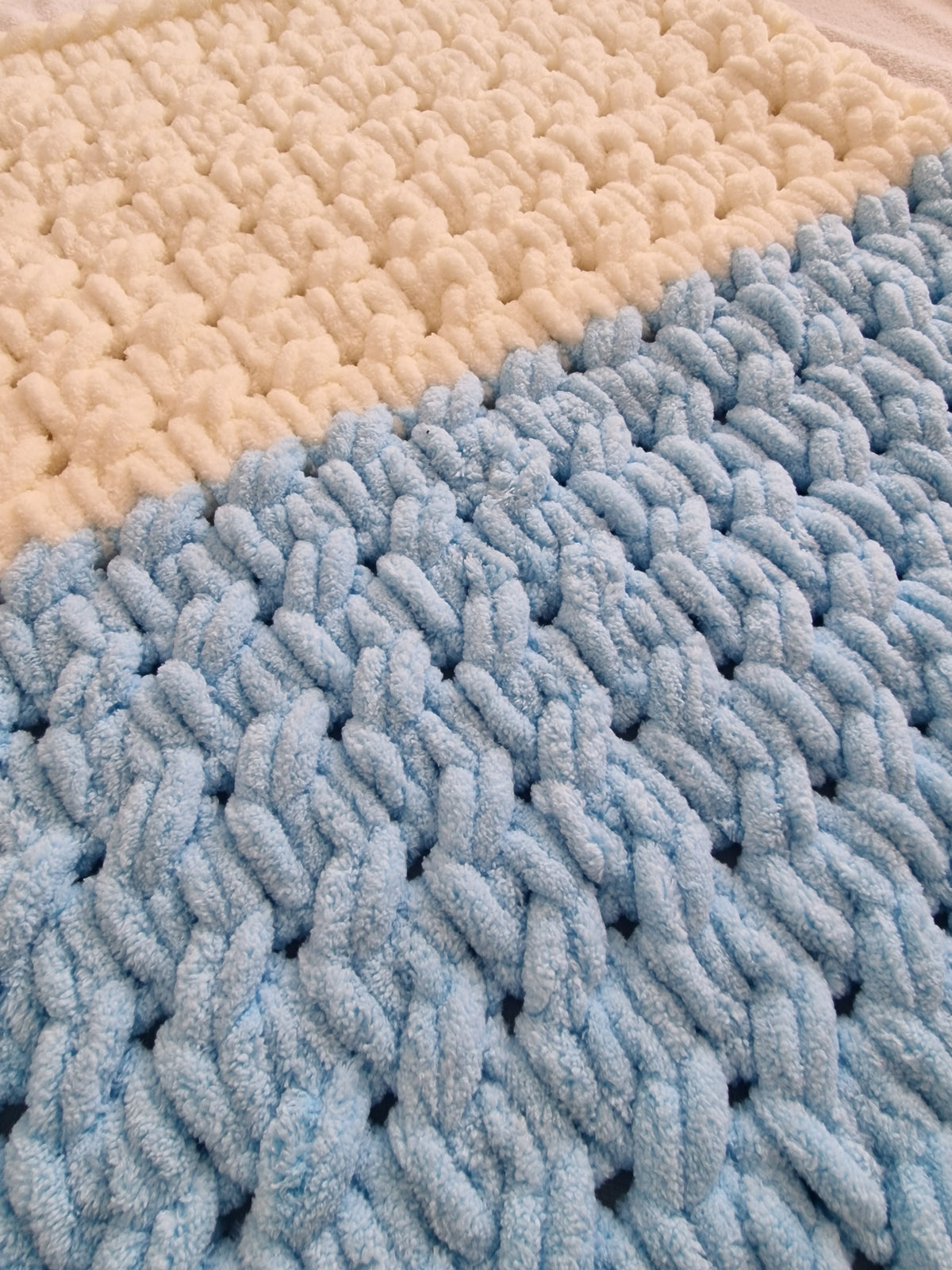 Couverture bicolore