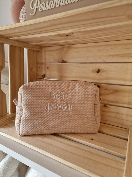 Grande trousse de toilette