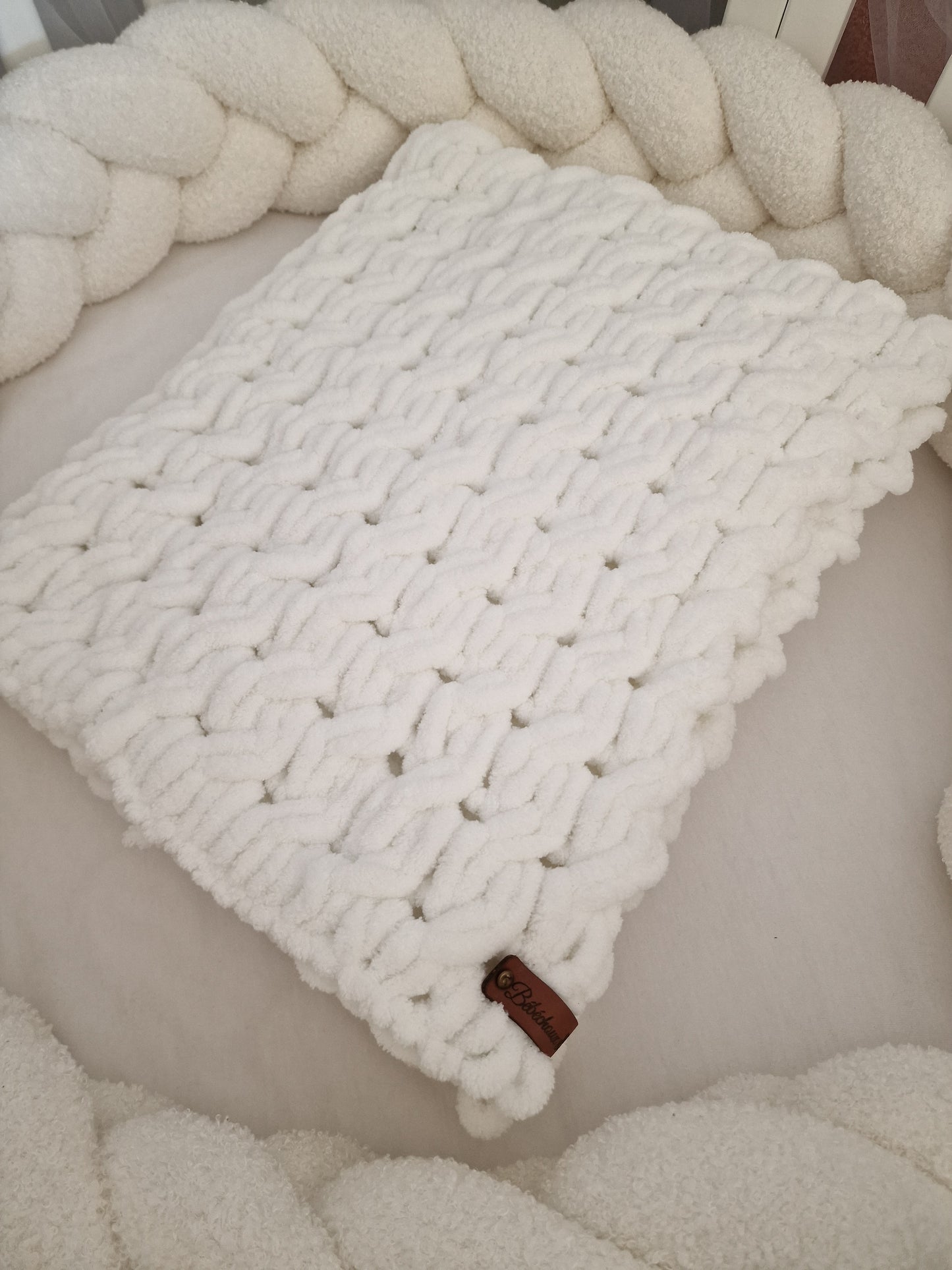 Modèle torsadé blanche - En stock