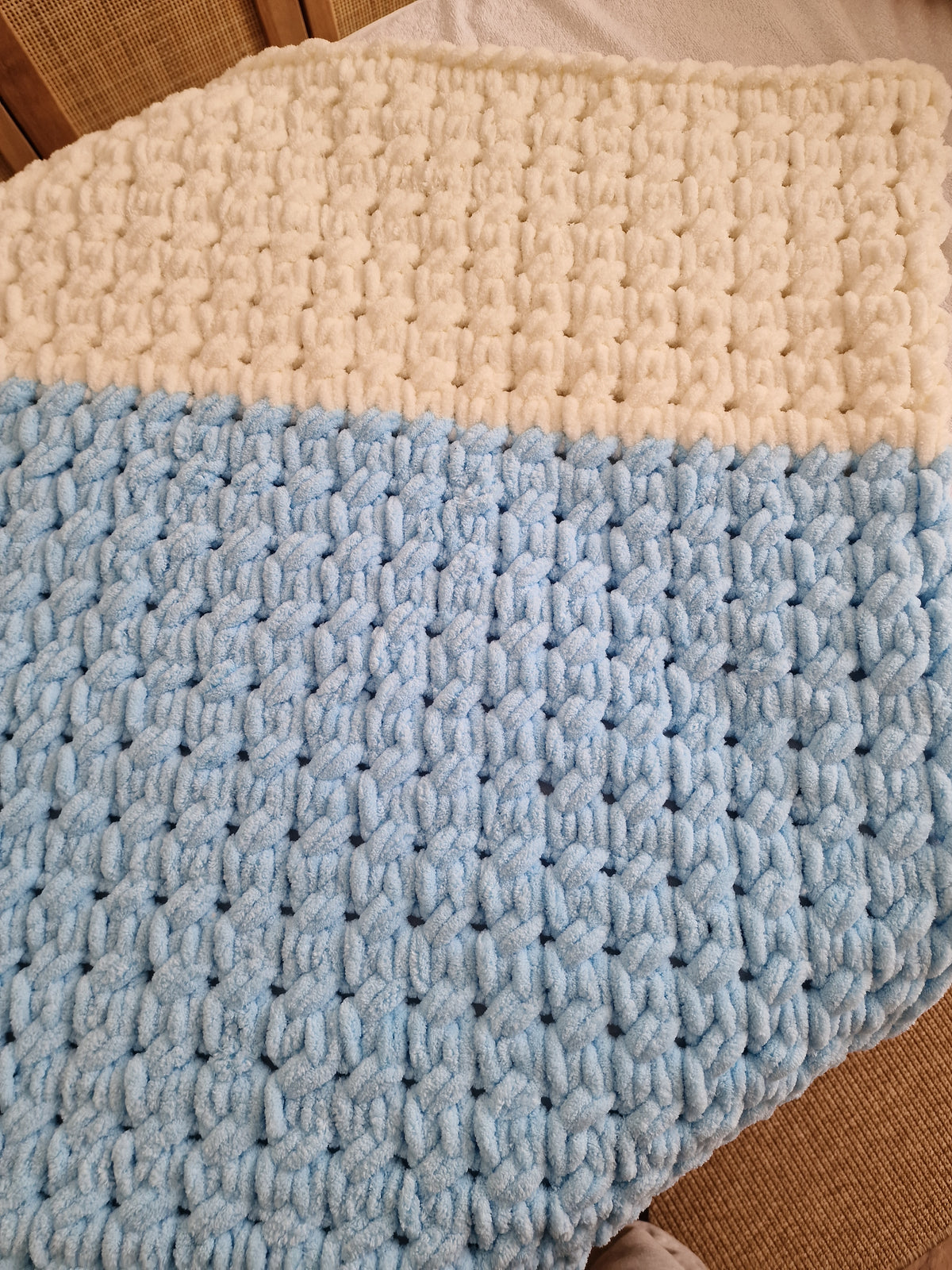 Couverture bicolore